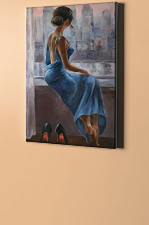 Sayılarla Boyama Seti Kasnaklı Balo Gecesi 60 X 75 Cm