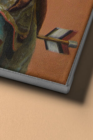 Sayılarla Boyama Seti Kasnaklı Küçük Kız 50 X 65 Cm