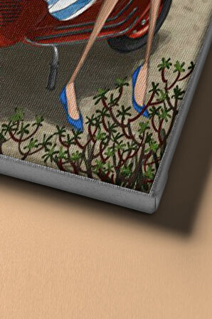 Sayılarla Boyama Seti Kasnaklı Yaz Tatilim 60 X 75 Cm