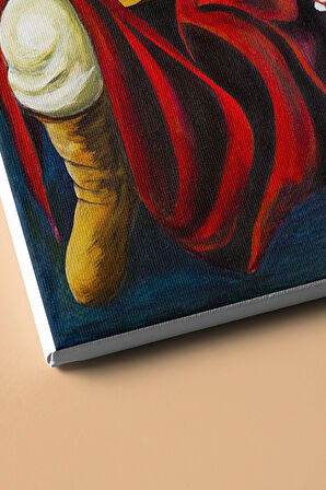 Sayılarla Boyama Seti Kasnaklı Gizemli Gitarist 50 X 65 Cm