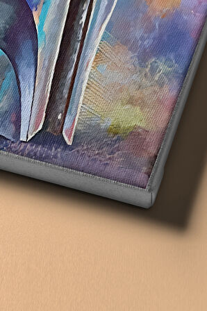 Sayılarla Boyama Seti Kasnaklı Sevimli Yoda 50 X 65 Cm