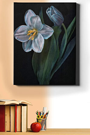 Sayılarla Boyama Seti Kasnaklı Nilüfer 60 X 75 Cm