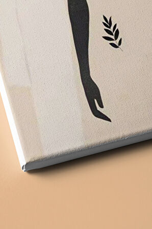 Sayılarla Boyama Seti Kasnaklı Minimal Çift 60 X 75 Cm