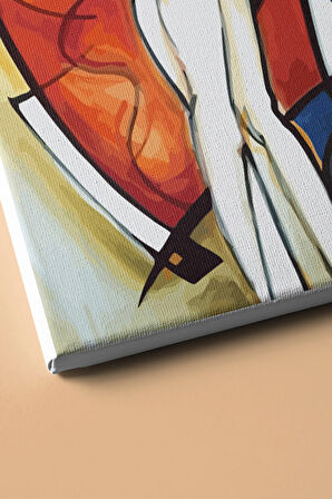 Sayılarla Boyama Seti Kasnaklı Sonsuz Aşk 60 X 75 Cm