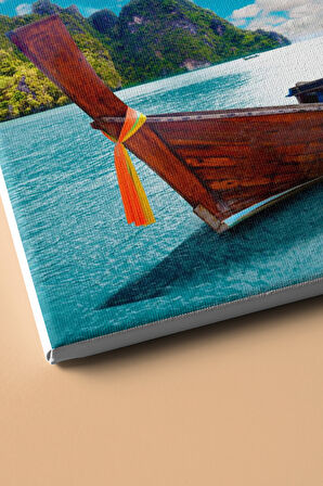 Sayılarla Boyama Seti Kasnaklı Phuket'e Ziyaret 40 X 50 Cm