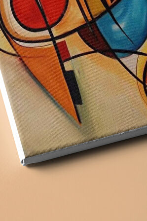 Sayılarla Boyama Seti Kasnaklı Kandınsky Ve Müzik 50 X 65 Cm