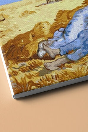 Sayılarla Boyama Seti Kasnaklı Tarlada Mola 40 X 50 Cm