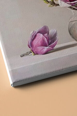 Sayılarla Boyama Seti Kasnaklı Manolyalar 50 X 65 Cm