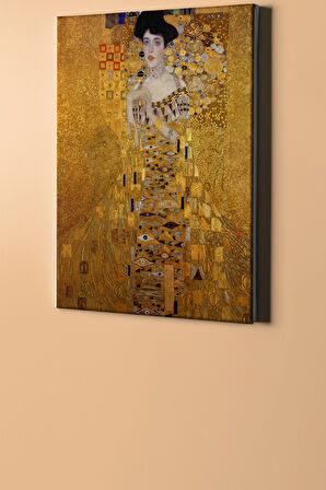 Sayılarla Boyama Seti Kasnaklı Altınlı Kadın 40 X 50 Cm