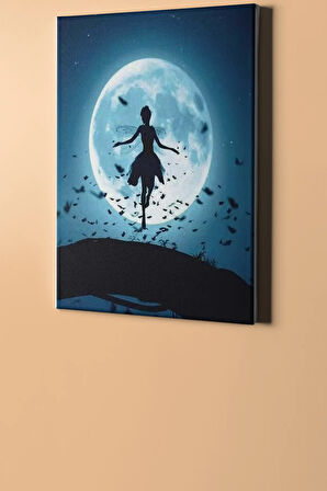 Sayılarla Boyama Seti Kasnaklı Peri Kızı 50 X 65 Cm