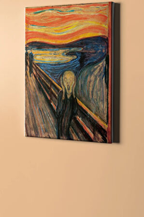 Sayılarla Boyama Seti Kasnaklı Munch Çığlık 40 X 50 Cm