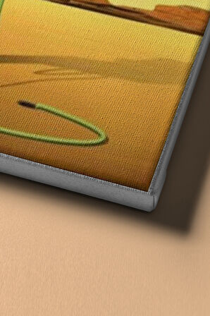 Sayılarla Boyama Seti Kasnaklı Dali Sarı Çiçek 60 X 75 Cm