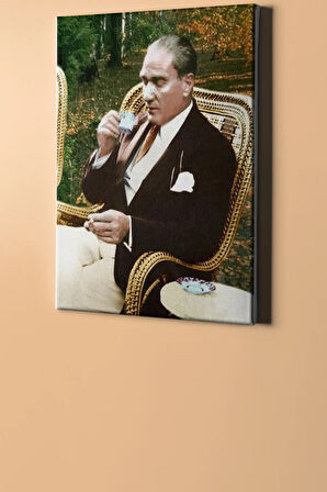 Sayılarla Boyama Seti Kasnaklı Atatürk Yurt Gezisi 60 X 75 Cm