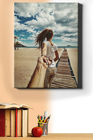 Sayılarla Boyama Seti Kasnaklı Beni Takip Et 60 X 75 Cm