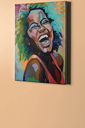 Sayılarla Boyama Seti Kasnaklı Afrika Neşesi 40 X 50 Cm