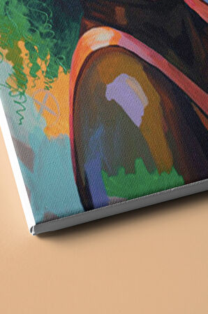 Sayılarla Boyama Seti Kasnaklı Afrika Neşesi 40 X 50 Cm