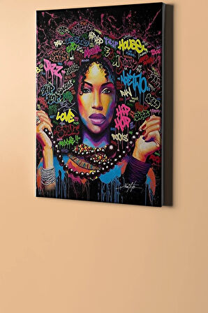 Sayılarla Boyama Seti Kasnaklı Afrika Esintisi 50 X 65 Cm