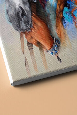 Sayılarla Boyama Seti Kasnaklı Köylü Güzeli 50 X 65 Cm