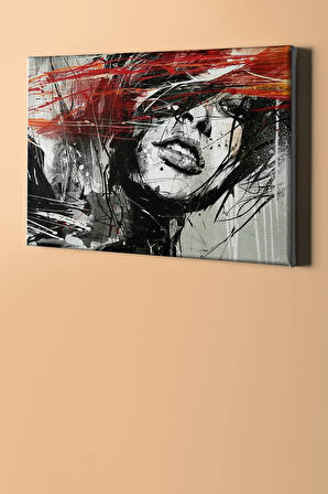 Sayılarla Boyama Seti Kasnaklı Anime Kadın 60 X 75 Cm