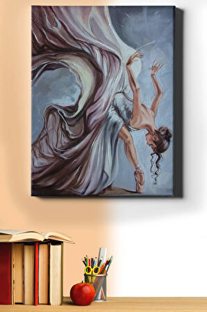 Sayılarla Boyama Seti Kasnaklı Baleriin Eteği 40 X 50 Cm