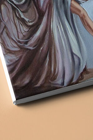 Sayılarla Boyama Seti Kasnaklı Baleriin Eteği 50 X 65 Cm