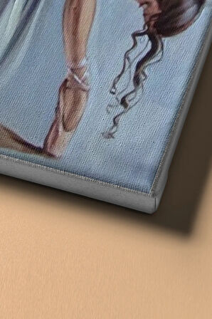 Sayılarla Boyama Seti Kasnaklı Baleriin Eteği 50 X 65 Cm