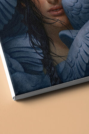 Sayılarla Boyama Seti Kasnaklı Fırtına Ve Karga 60 X 75 Cm