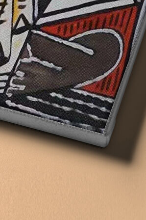 Sayılarla Boyama Seti Kasnaklı Pıcasso Kadın 60 X 75 Cm