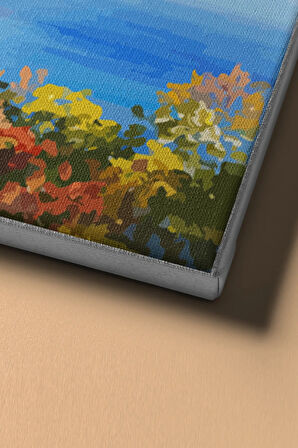 Sayılarla Boyama Seti Kasnaklı Deniz Manzarası 60 X 75 Cm