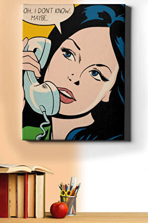 Sayılarla Boyama Seti Kasnaklı Bilmem Belki 50 X 65 Cm