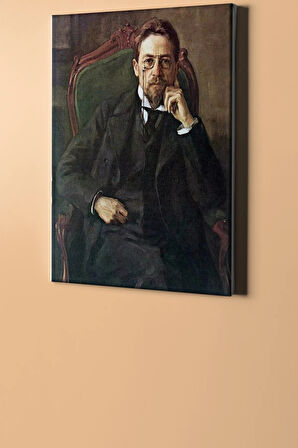 Sayılarla Boyama Seti Kasnaklı Çehov - Memurun Ölümü 60 X 75 Cm