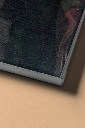 Sayılarla Boyama Seti Kasnaklı Çehov - Memurun Ölümü 60 X 75 Cm