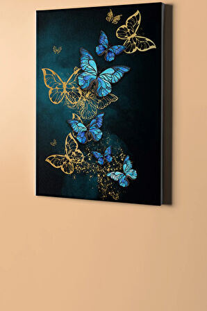 Sayılarla Boyama Seti Kasnaklı Kelebekler 60 X 75 Cm