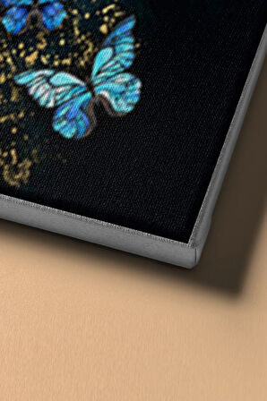 Sayılarla Boyama Seti Kasnaklı Kelebekler 60 X 75 Cm