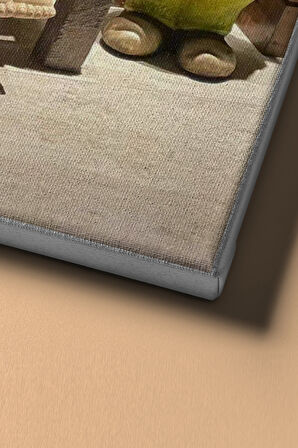 Sayılarla Boyama Seti Kasnaklı Cüceler 40 X 50 Cm