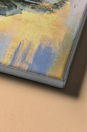 Sayılarla Boyama Seti Kasnaklı Beyaz Çiçek 50 X 65 Cm