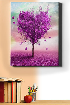 Sayılarla Boyama Seti Kasnaklı Aşk Ve Hüzün Ağacı 40 X 50 Cm
