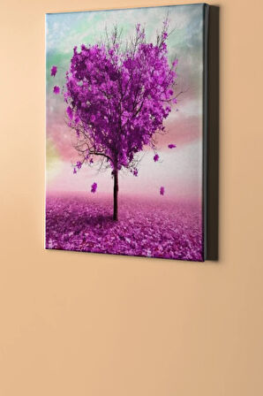 Sayılarla Boyama Seti Kasnaklı Aşk Ve Hüzün Ağacı 40 X 50 Cm