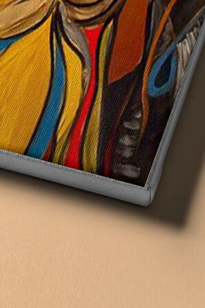 Sayılarla Boyama Seti Kasnaklı Kadın Ve Çocuk 60 X 75 Cm