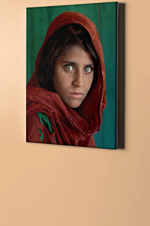 Sayılarla Boyama Seti Kasnaklı Afgan Kız 40 X 50 Cm