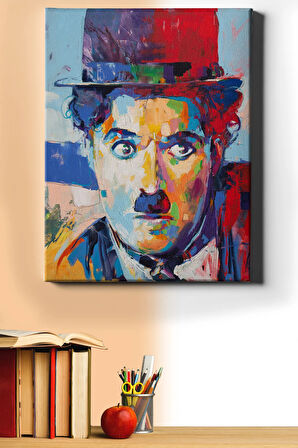 Sayılarla Boyama Seti Kasnaklı Chaplın 50 X 65 Cm