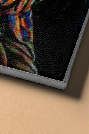 Sayılarla Boyama Seti Kasnaklı Hintli Sanatçı 60 X 75 Cm