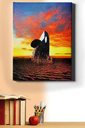 Sayılarla Boyama Seti Kasnaklı Orka 40 X 50 Cm