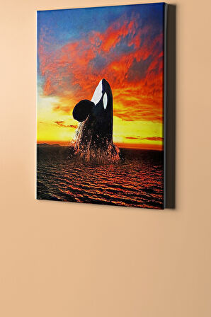 Sayılarla Boyama Seti Kasnaklı Orka 40 X 50 Cm