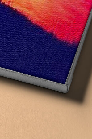 Sayılarla Boyama Seti Kasnaklı Batan Güneşe Karşı 40 X 50 Cm