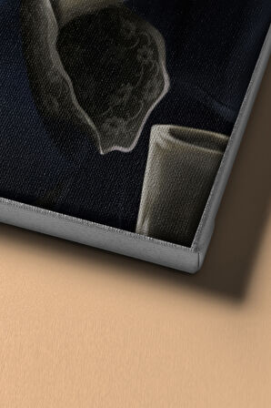 Sayılarla Boyama Seti Kasnaklı Alıce Beyaz Tavşan 60 X 75 Cm