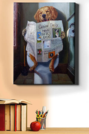 Sayılarla Boyama Seti Kasnaklı Entel Köpek 60 X 75 Cm