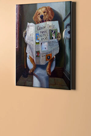 Sayılarla Boyama Seti Kasnaklı Entel Köpek 60 X 75 Cm