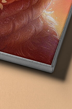 Sayılarla Boyama Seti Kasnaklı Sevimli Boz Ayı 50 X 65 Cm