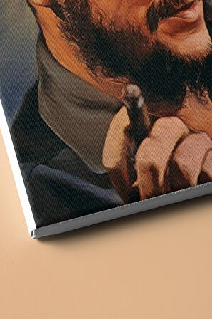 Sayılarla Boyama Seti Kasnaklı Che Ve Puro 60 X 75 Cm